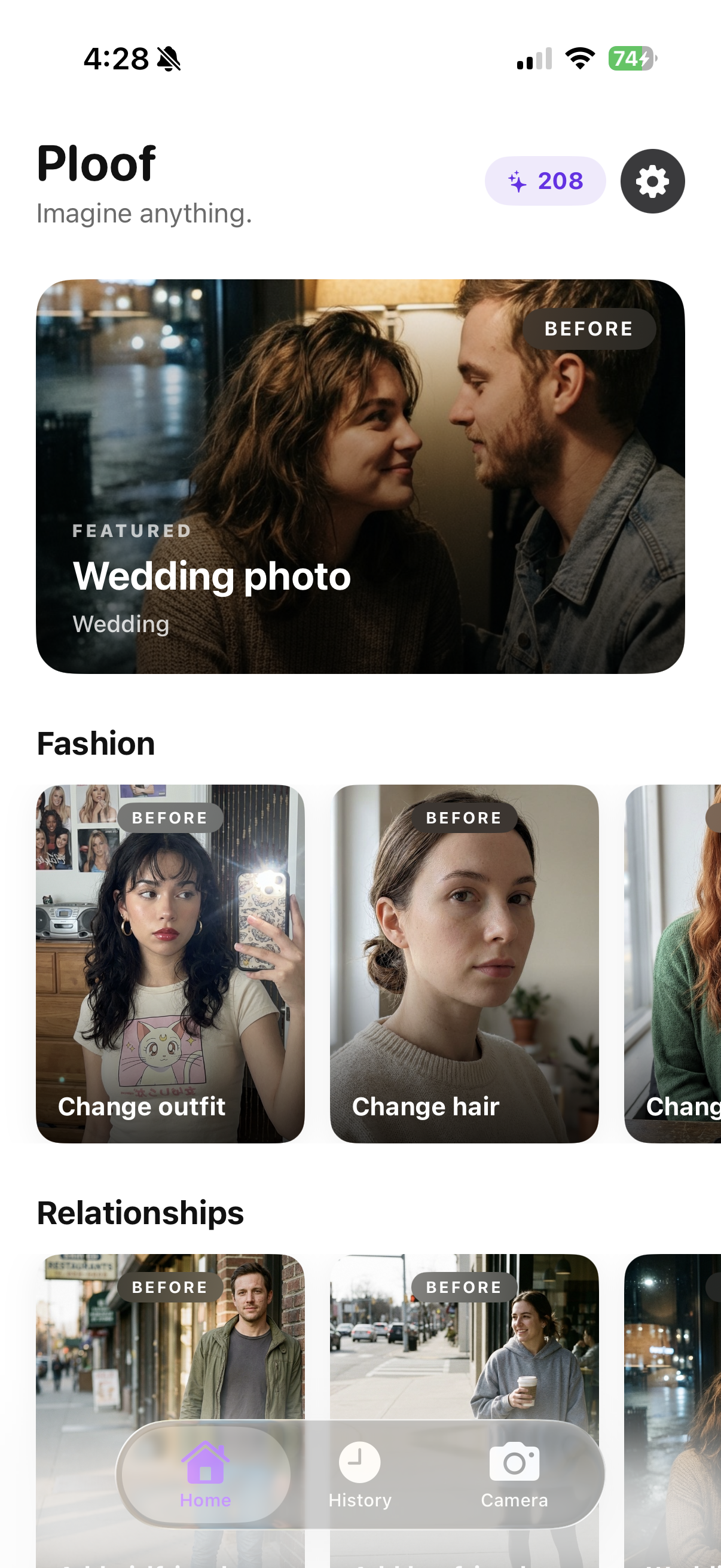 Ploof App Onboarding